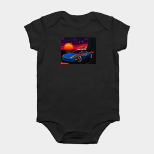 Sunset Drive Baby Bodysuit